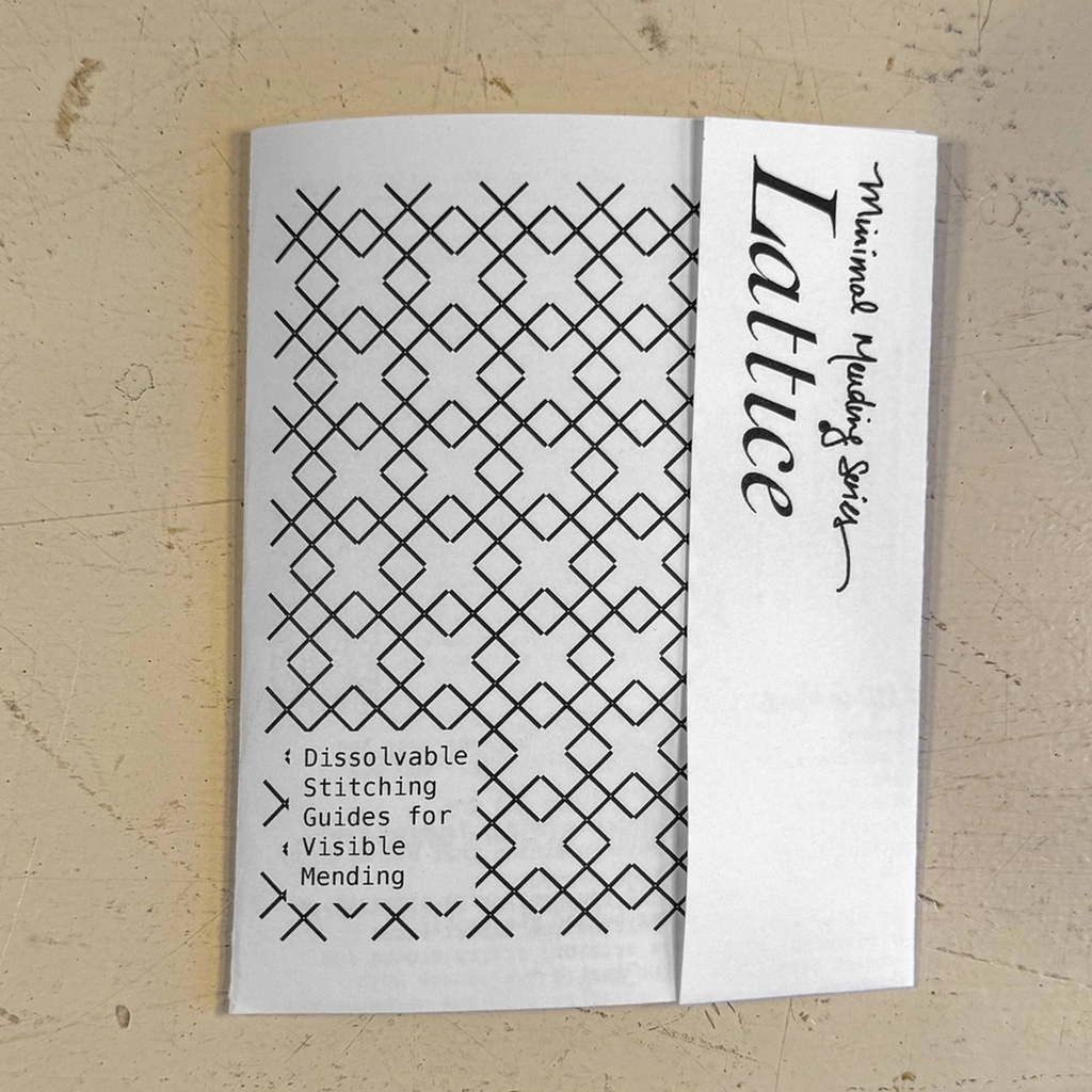 Lattice - Minimal Mending + Embellishment Transfer