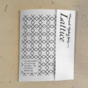 Lattice - Minimal Mending + Embellishment Transfer