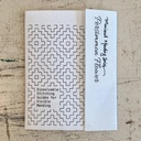 Persimmon Flowers - Minimal Mending + Embellishment Transfer