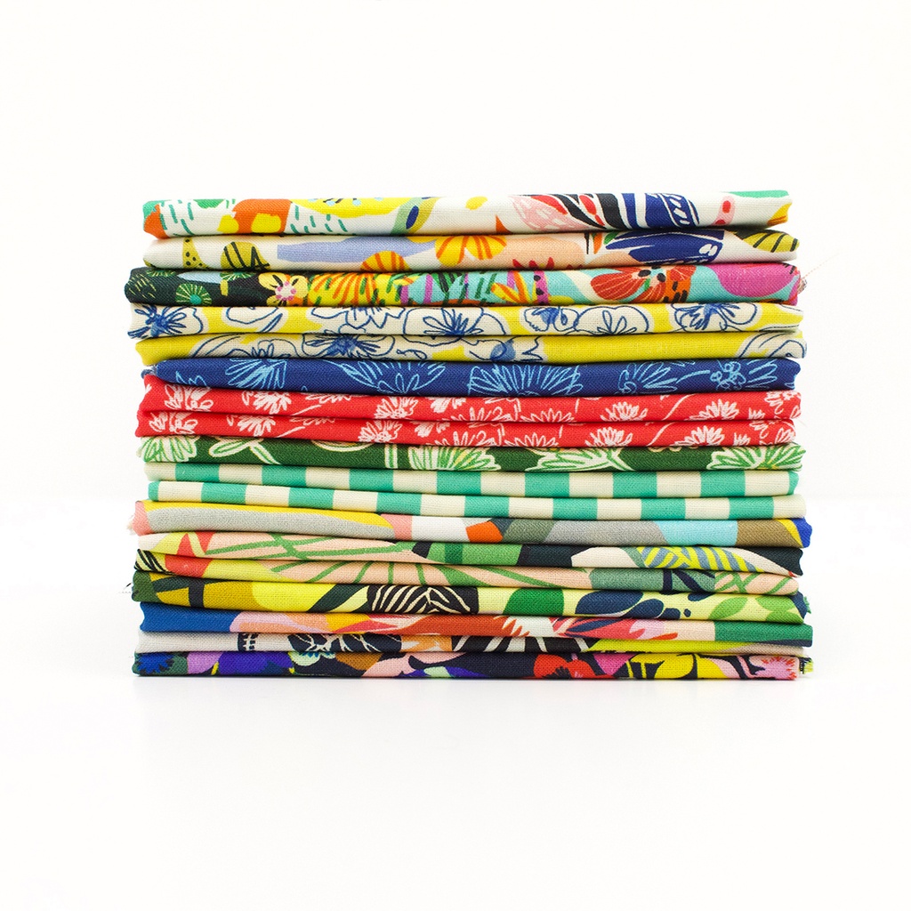 [FBPK_310] Vibrant Botanica by Kitty McCall FQ Bundle   