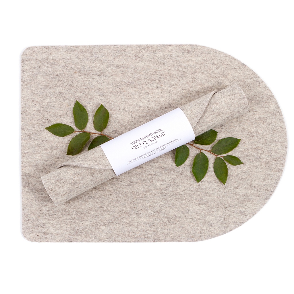 Merino Wool Felt Placemat