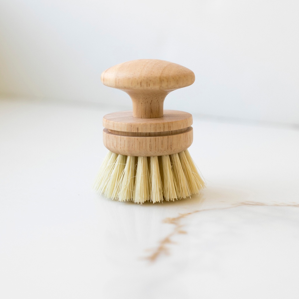 [BRS-016] Vintage Wooden Dishwashing Brush