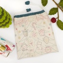 2 Tulips Project Pouch + Pattern, Holiday Edition
