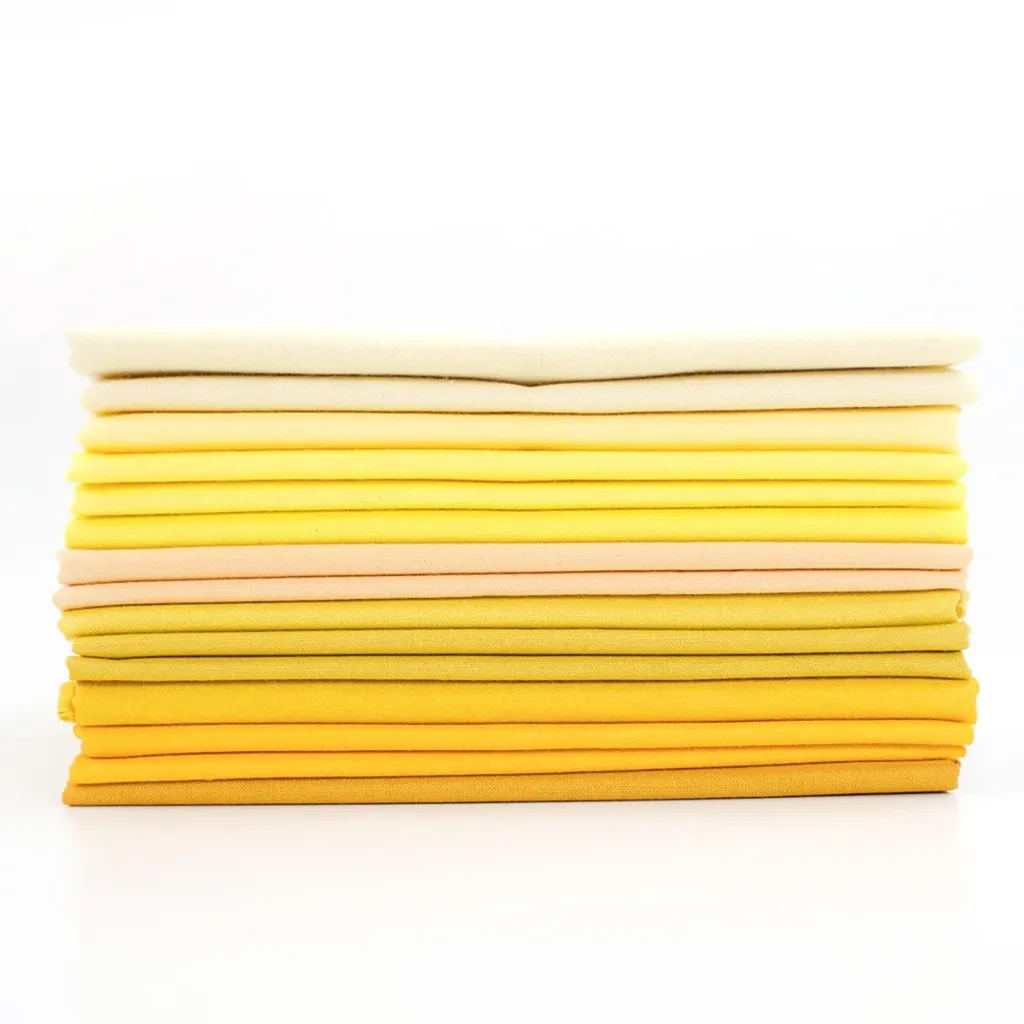 Japanese Solids FQ Bundle - Yellows