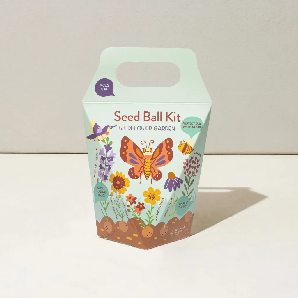 [MS-DY-1002] DIY Seed Ball Kit - Wildflower Garden