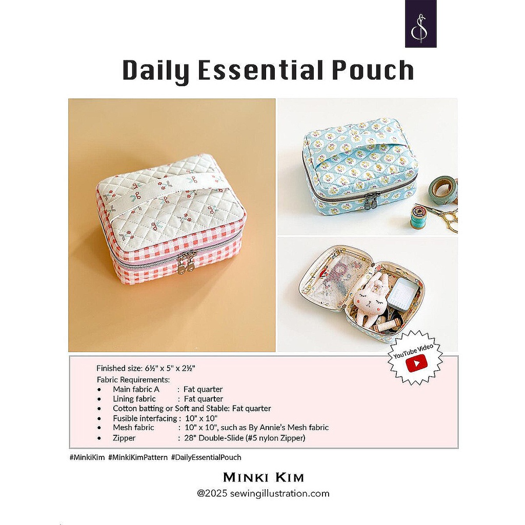 [PATT_SIBP10] Daily Essential Pouch Pattern