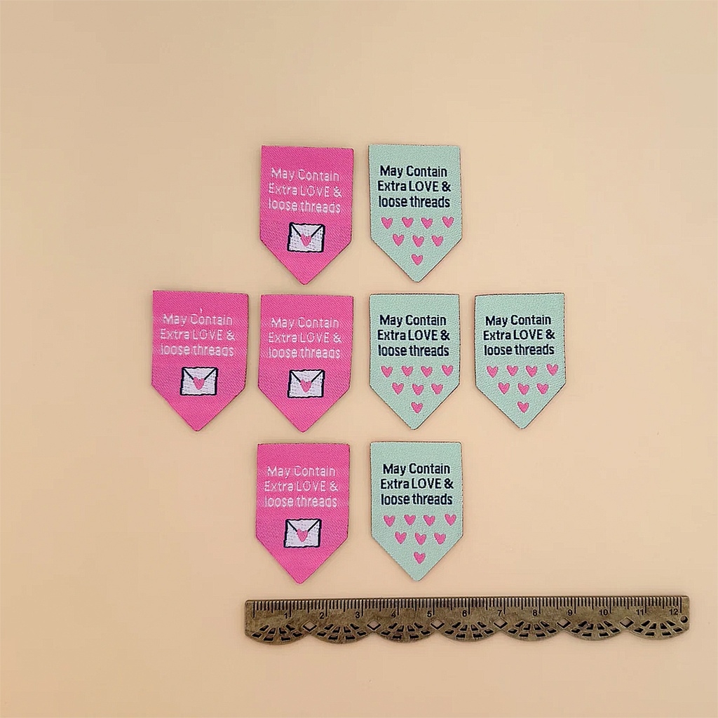 [LABEL_SIWL45] Extra Love Sewing Woven Labels, 8pk