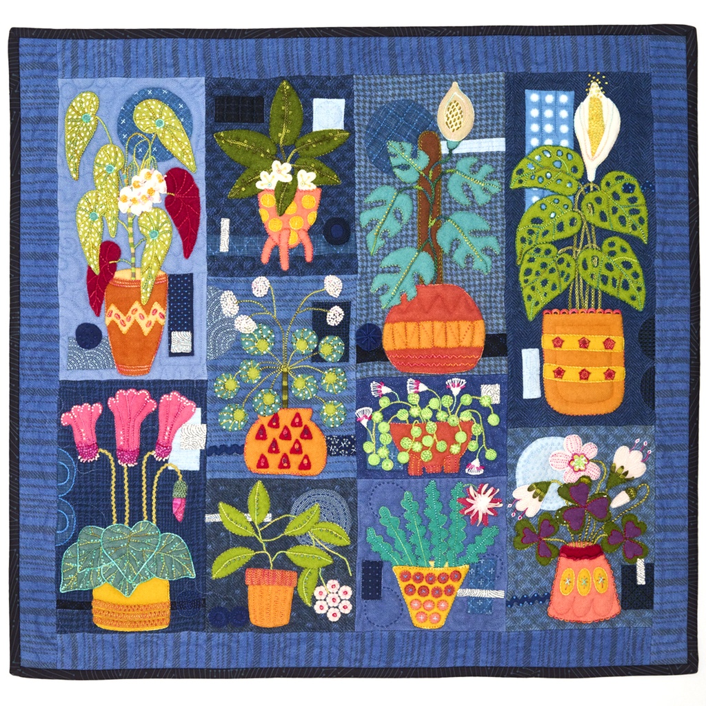 [HP_1936-1] House Plant Quilt Kit (Kit)