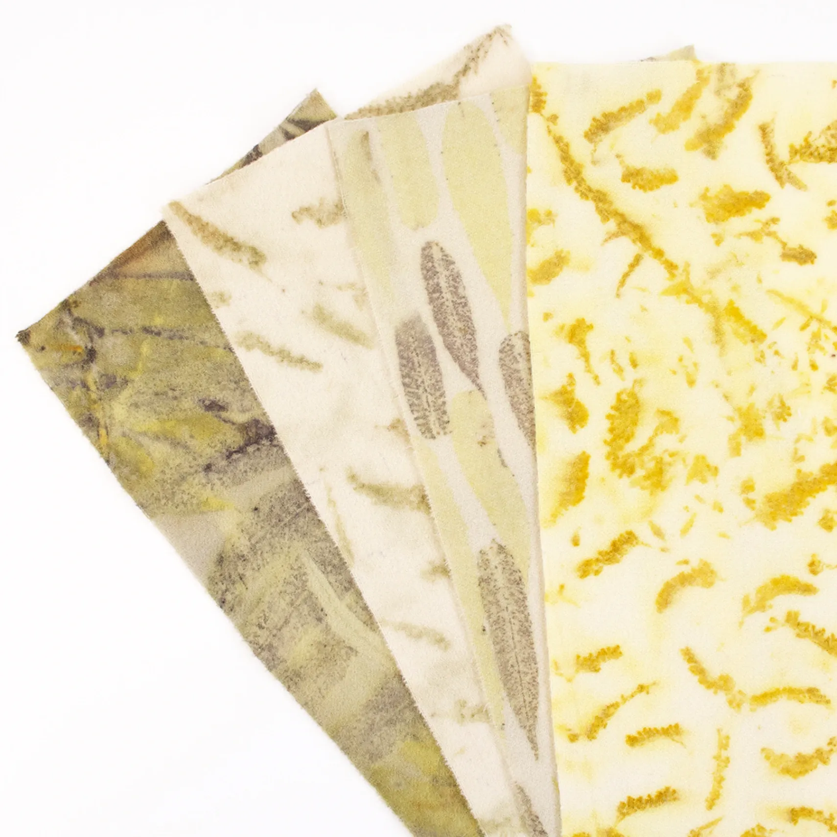 [MHDWB_07-16] Goldenrod & Mixed Leaves - Long 1/16 Bundle