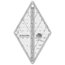 Creative Grids 60 Degree Diamond Mini Ruler