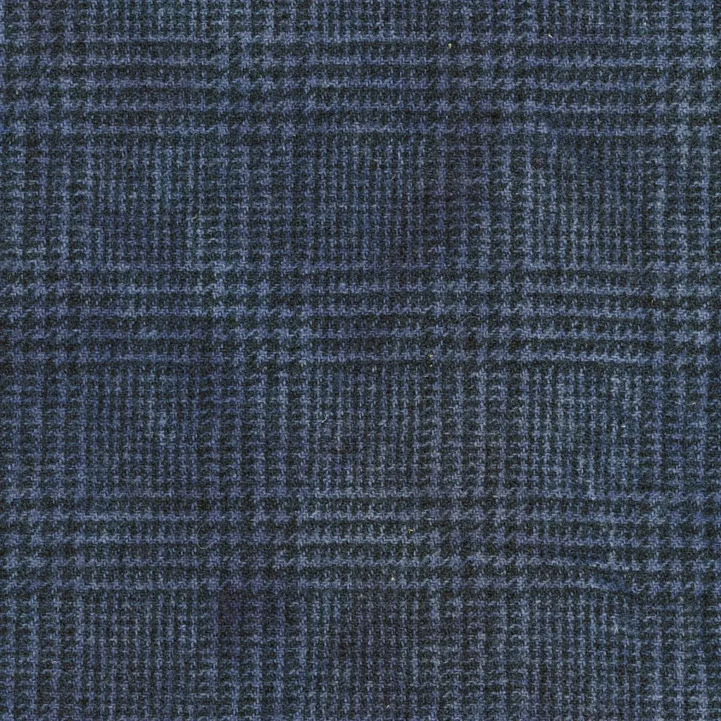 Indigo #3 - Glen Check