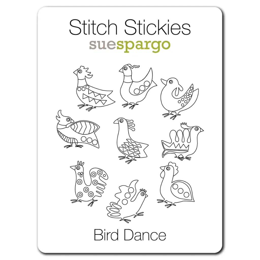 [STST-BD] ​Bird Dance Stitch Stickies