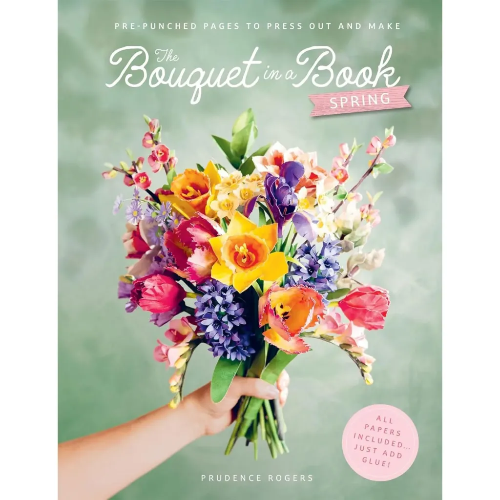 [BK_7303] Bouquet in a Book: Spring