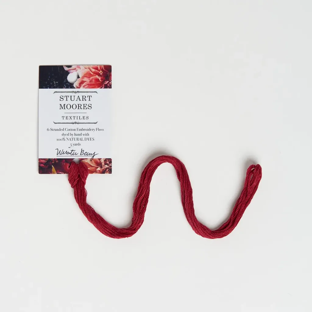 Natural Dyed Cotton Floss - Winter Berry