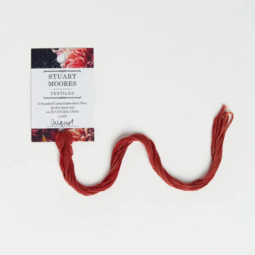 [R002-3-C] Natural Dyed Cotton Floss - August