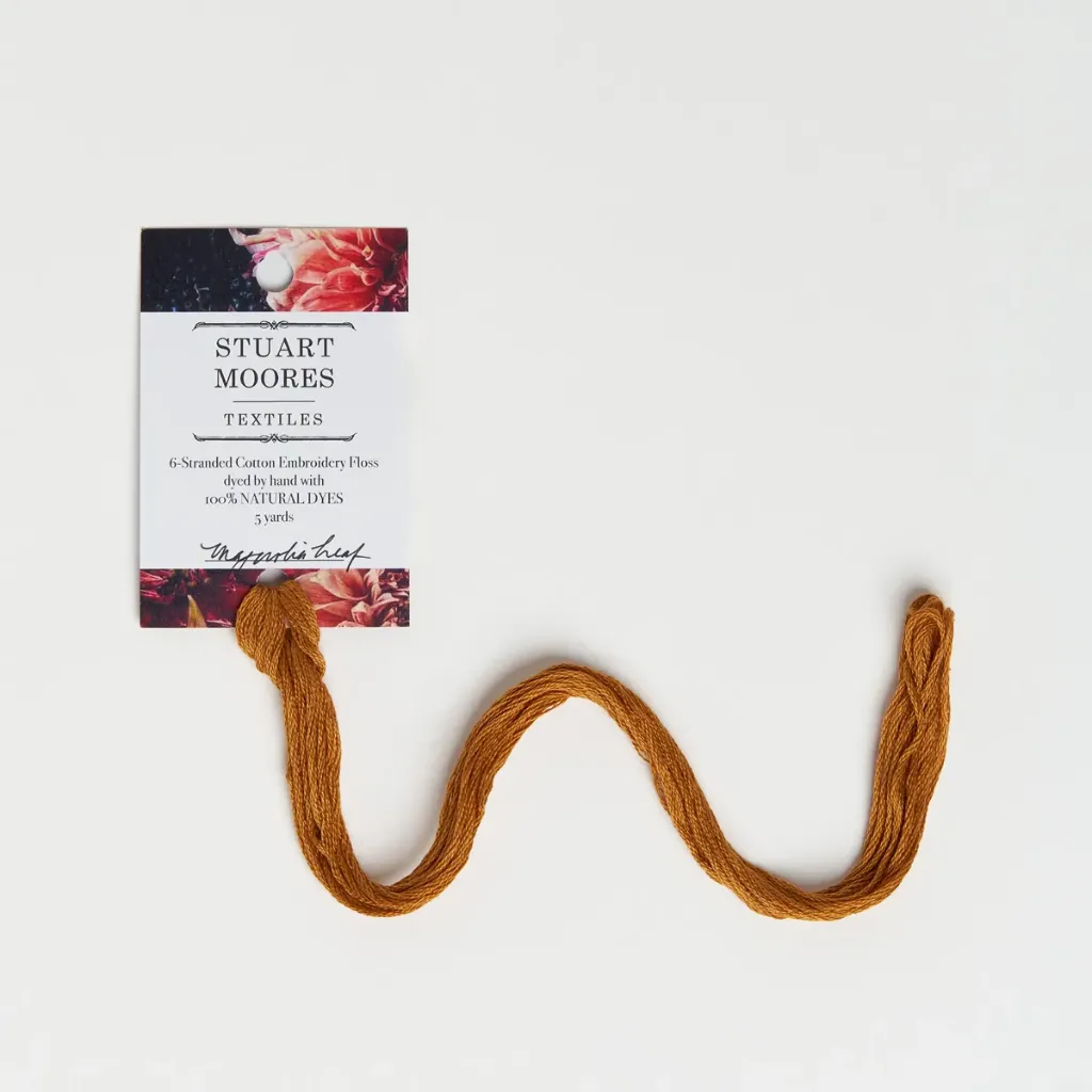 [OR008-1-C] Natural Dyed Cotton Floss - Magnolia Leaf