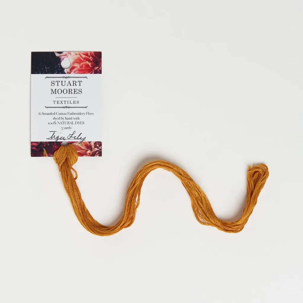[OR009-C] Natural Dyed Cotton Floss - Tiger Lilly