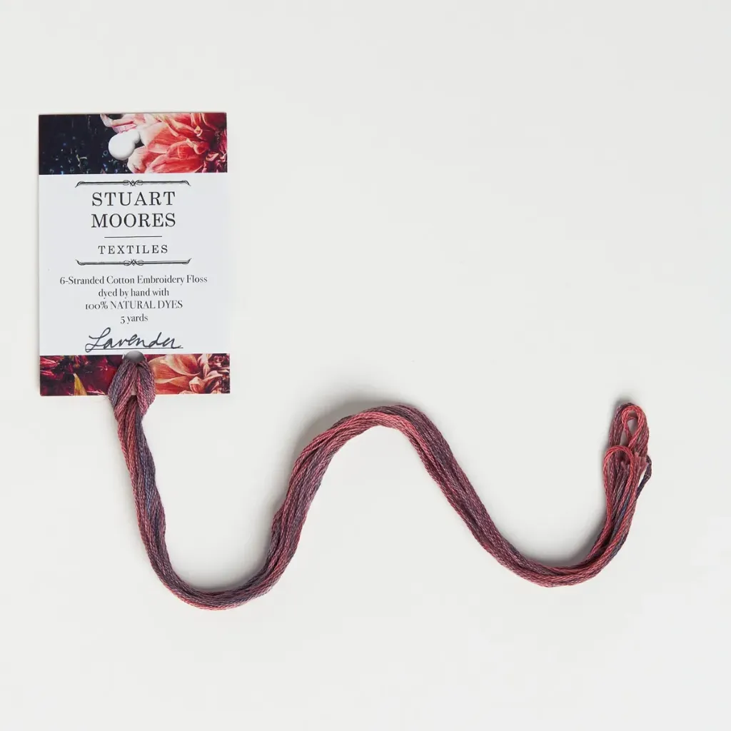 [P019-C] Natural Dyed Cotton Floss - Lavender