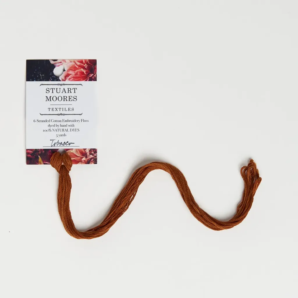 [BR002-C] Natural Dyed Cotton Floss - Tobacco