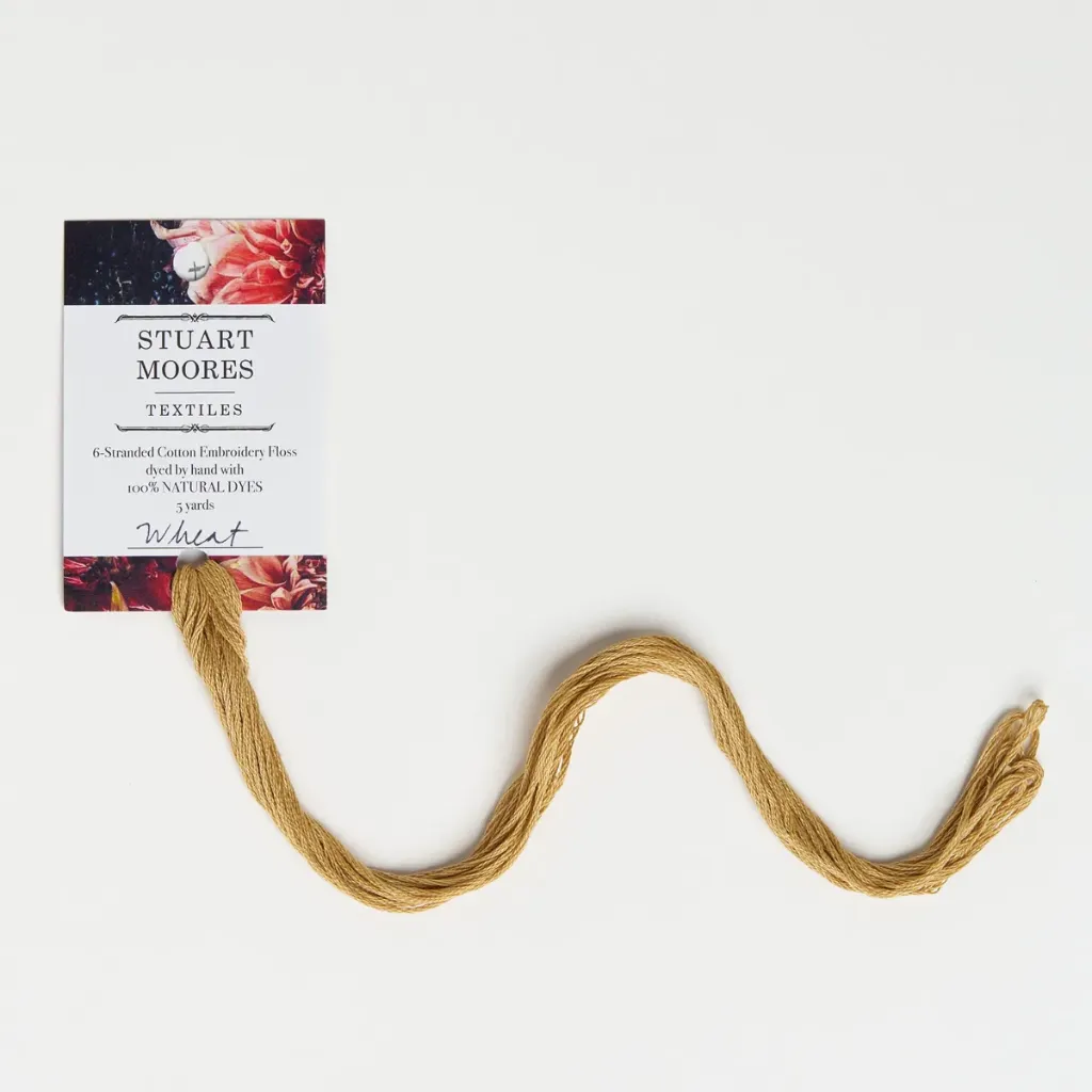 [Y015-C] Natural Dyed Cotton Floss - Wheat
