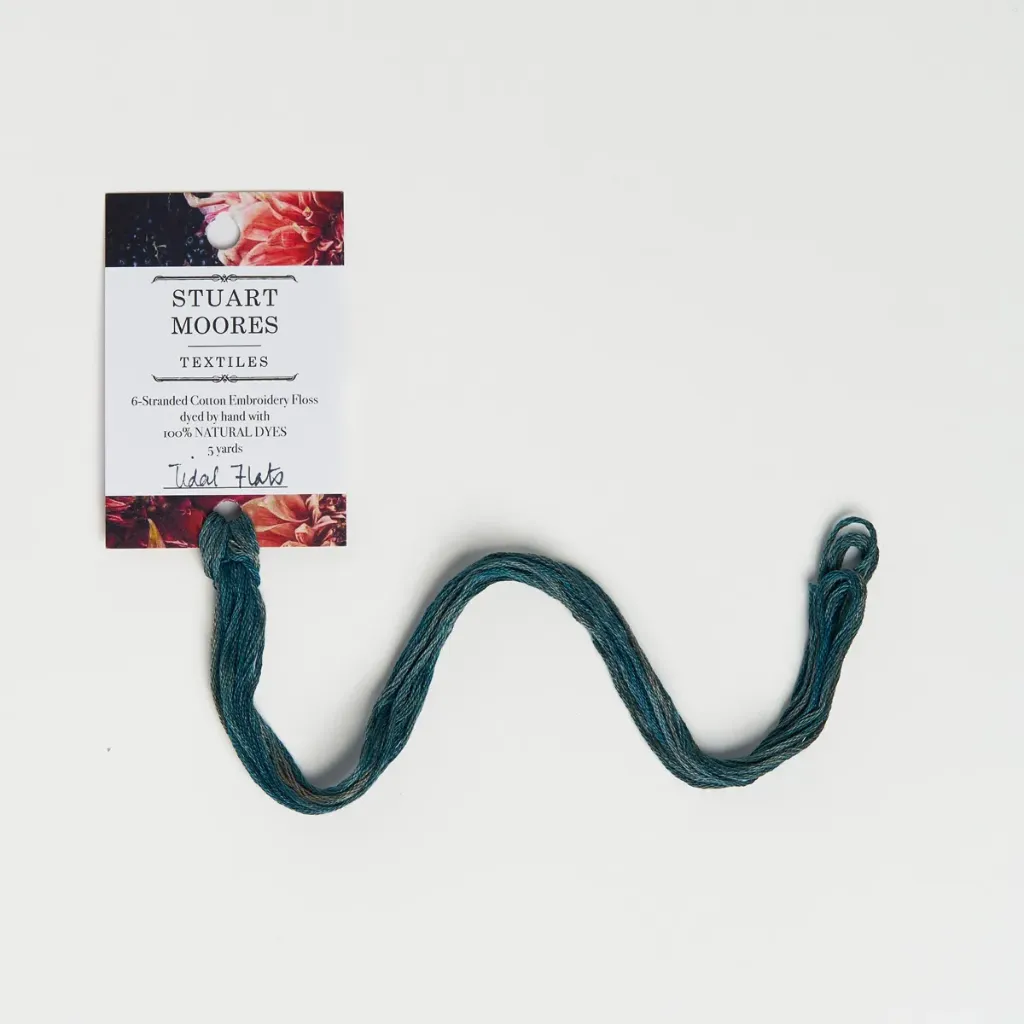 [B012-C] Natural Dyed Cotton Floss - Tidal Flats