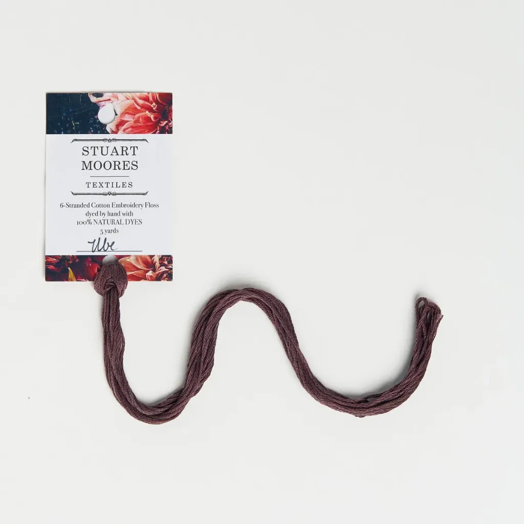 [P000-C] Natural Dyed Cotton Floss - Ube