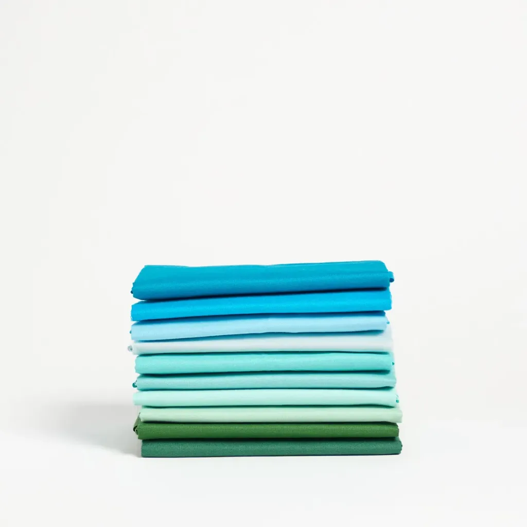 [FBPK_250] Japanese Solids FQ Bundle - Mint