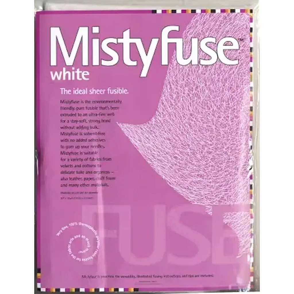 [EAMW04] Mistyfuse, White, 20" x 10yds