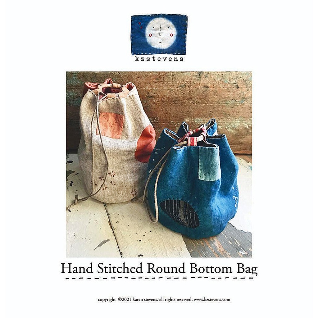 [PATT_HSRBB] Stitched Round Bottom Bag Pattern