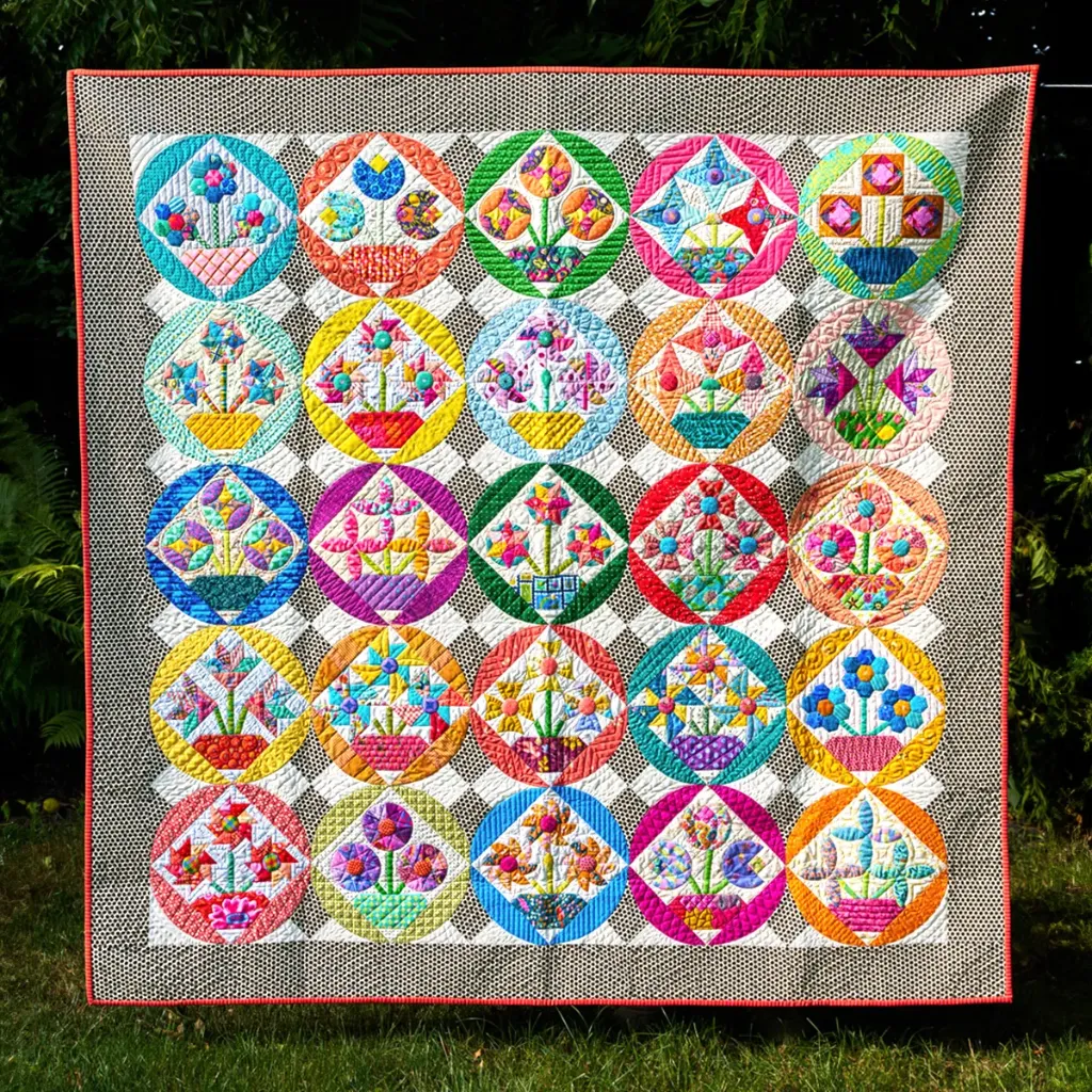 [KT_BMFQT] Bring Me Flowers Quilt Kit