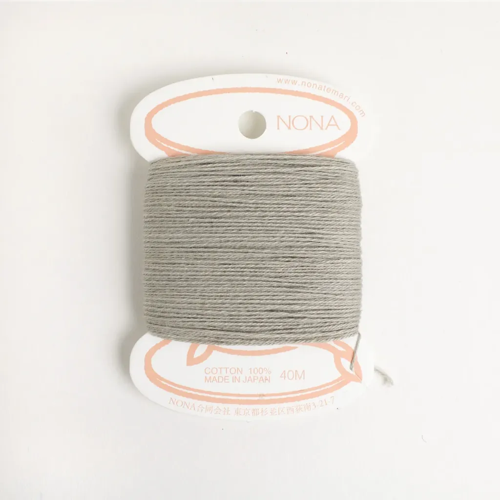 [CNON-E10] Natural Dyed Embroidery Thread Carded - Crape Myrtle