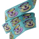 Ribbon Yardage- Tea Time Blue