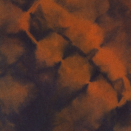 [HDW_SH010] Hand Dyed Shibori Wool - Bewitched