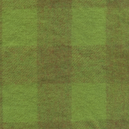 Peridot Plaid - Textural Wool