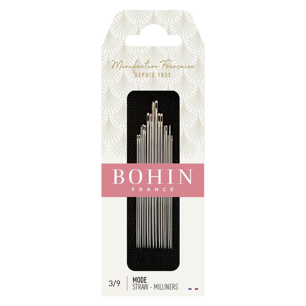 Bohin Milliners Needles 3/9