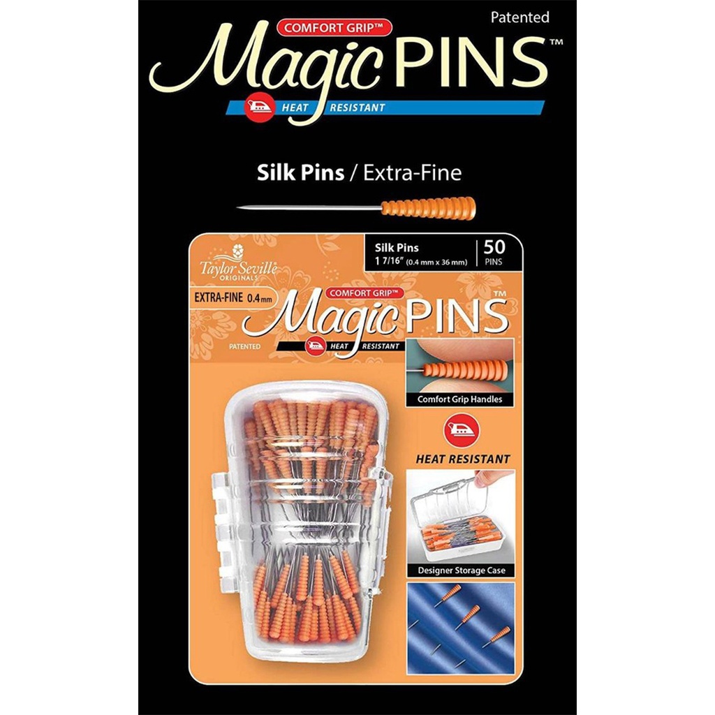 Magic Silk Pins