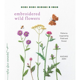 [BK_8018] Embroidered Wild Flowers Book
