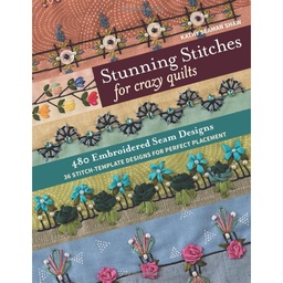 [BK_11329] Stunning Stitches for Crazy Quilts Book