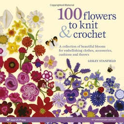 [BK_4034] 100 Flowers to Knit & Crochet Book