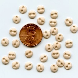 [TW_30BD-1] Bird Dance Button Pack-Cream