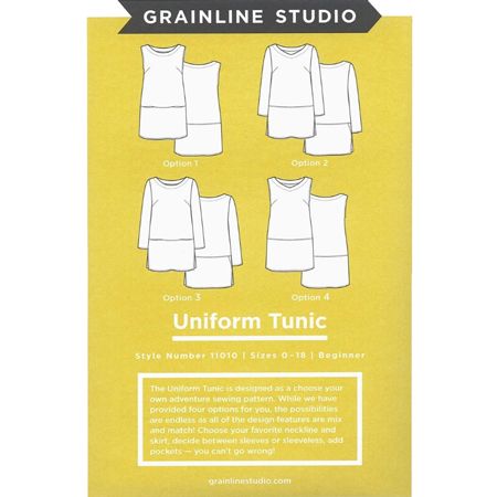 [PATT_GS11010] Uniform Tunic Pattern