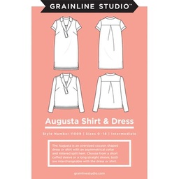 [PATT_GS11009-018] Augusta Shirt & Dress Pattern