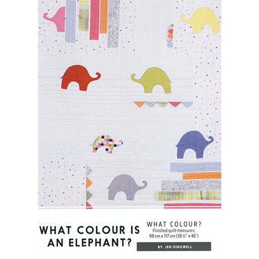 [PATT_JK5132] JKD What Colour is an Elephant Pattern