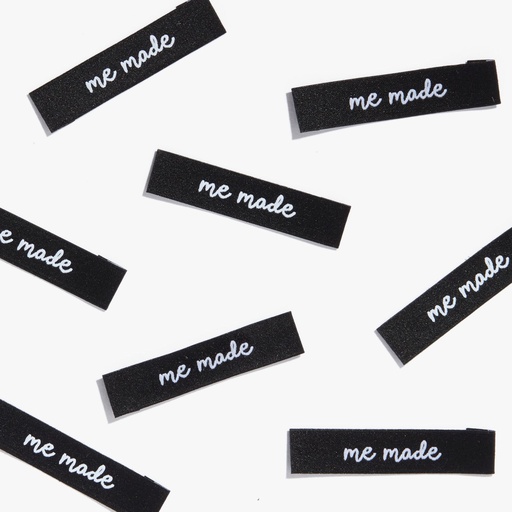 [KMWL-S1-MEM] "Me Made" Woven Labels, 6pk