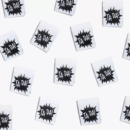 [KMWL-S4-TADA] "Ta-Da" Woven Labels, 8pk