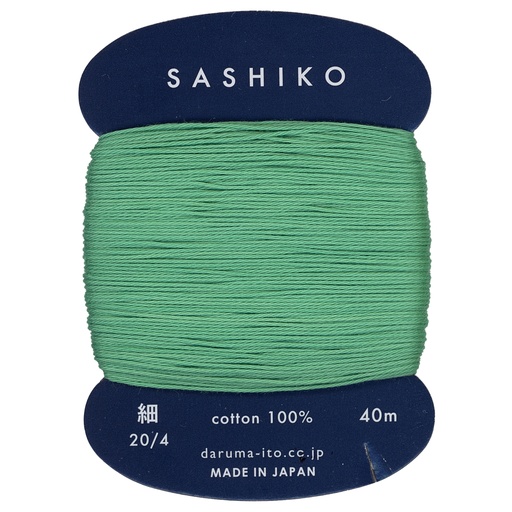 [207-2400] #207 Emerald, Thin, 20/4, 40m, Daruma