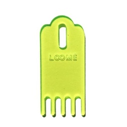 [NOT_3807] Rectangle 2-in-1 Tool: Tassel & Weaving Comb