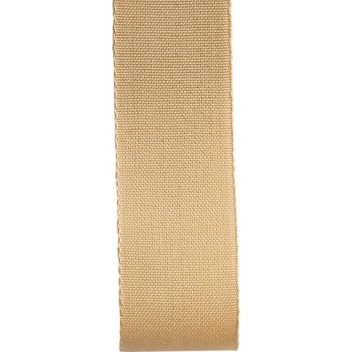 [RBYD_145] Ribbon Yardage - Cotton Taffeta Ribbon: Beige