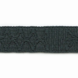 [RBYD_245] Ribbon Yardage- 15mm Textured Charcoal Ribbon