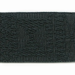 [RBYD_249] Ribbon Yardage - 24mm Textured Charcoal Ribbon